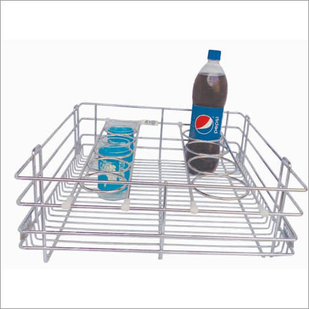 Glass & Bottle Partition Basket