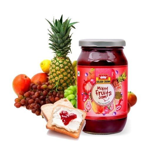 Mixed Fruit Jam - 1kg | Smooth Texture, All Natural Flavours, Exciting for Children, Perfect for Spreading on Breads and Chapaties