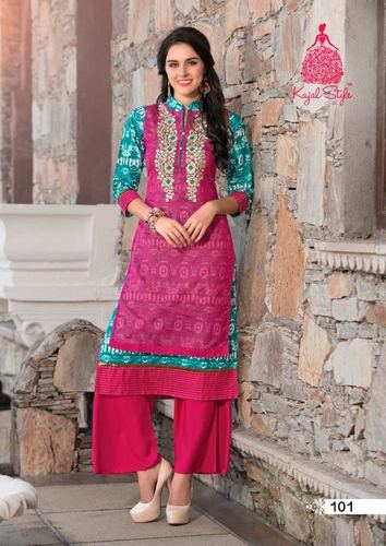 Sparkle Kurtis Kajal Style Catalog