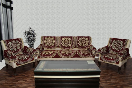 प्रिंटेड चेनिल सोफा पैनल नैनो