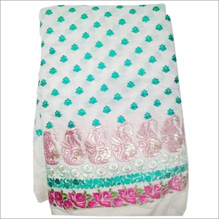 फैंसी कढ़ाई कपड़ा