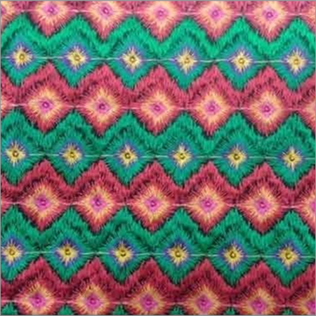 कशीदाकारी फीता कपड़ा