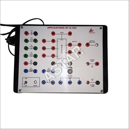 Application of IC 555 - ABS Plastic, 10x8 inches | Lightweight, High Voltage Stability, 2-Year Warranty, Defect Free Design