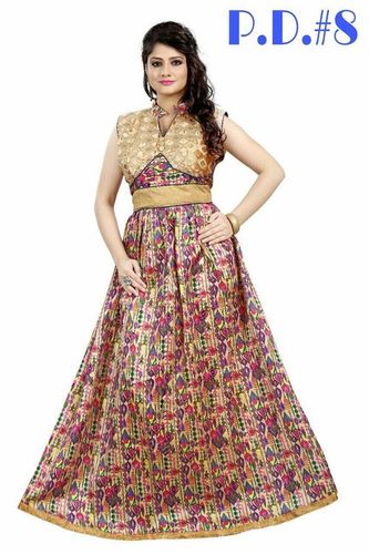 दिवाली बेस्ट ऑफर डिजाइनर फैंसी पार्टी वियर गाउन