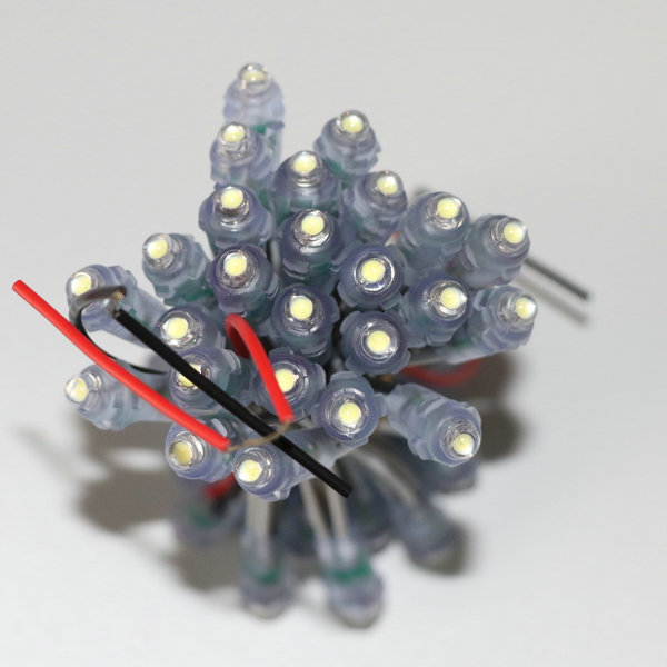 Led Pixel Light String 9mm White
