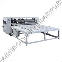 Semi Automatic Flexo Printer Slotter Machine - Steel Build, 210-240 Volt Power Supply | Semi-Automatic Functionality, Ideal for 3 Ply Materials
