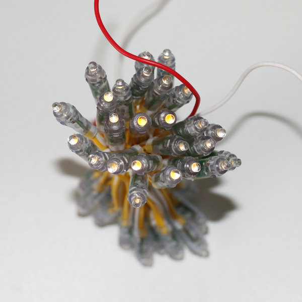 Led Pixel Light String 9mm Yellow