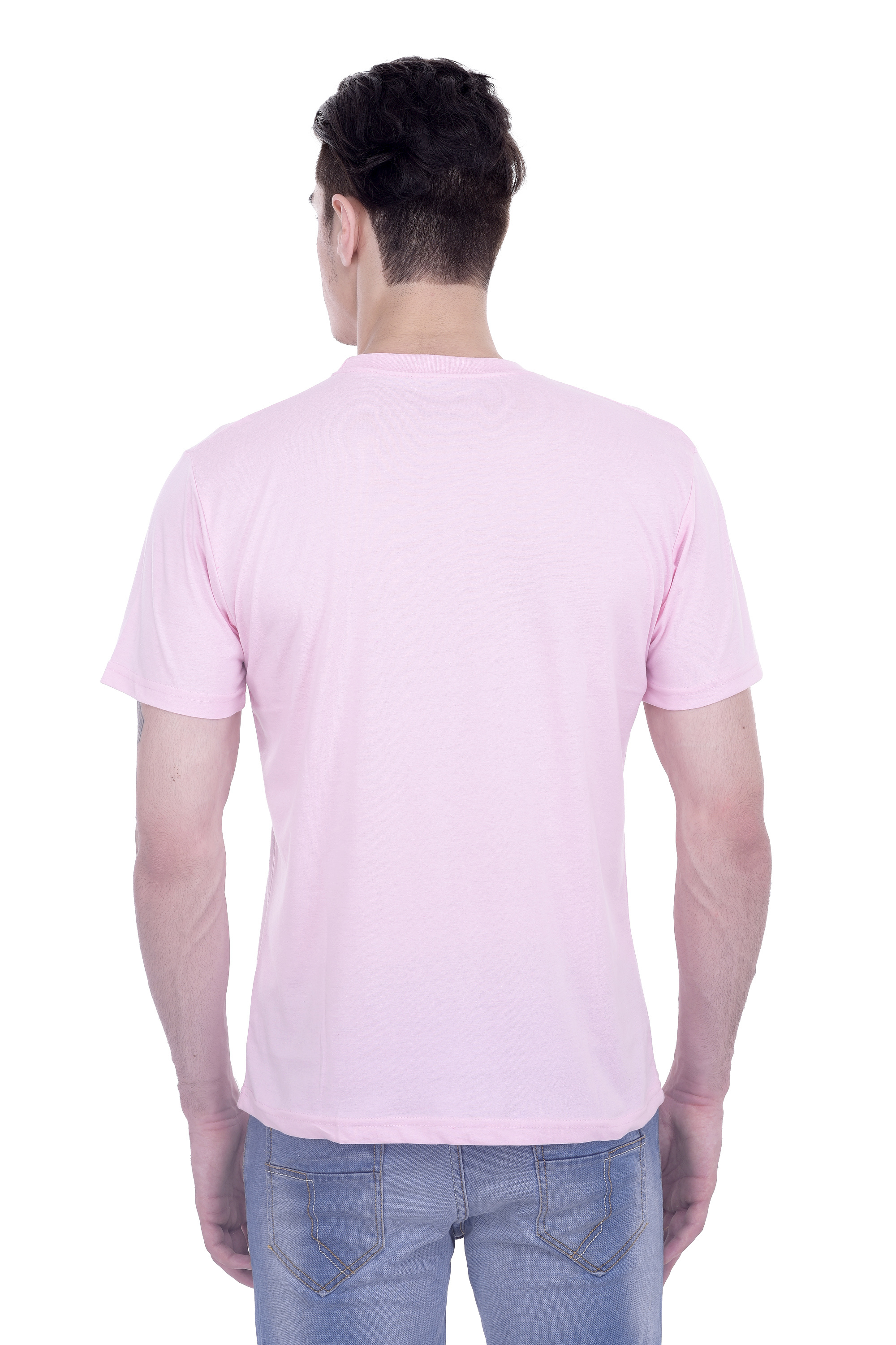London Looks Round Neck T-shirts For Men's