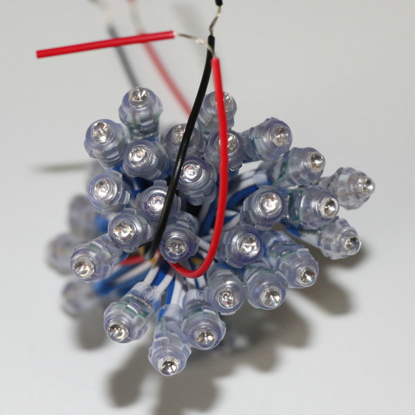 Led Pixel Light String 9mm Blue