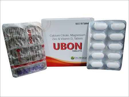 Calcium Citrate Magnesium Zinc Vitamin D Tablet
