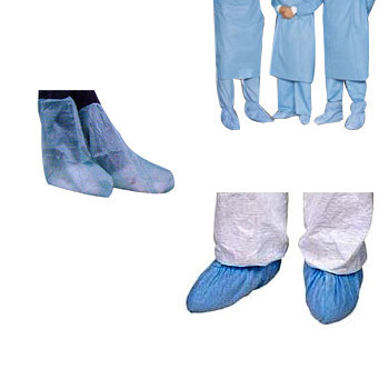 Disposable Shoe Covers - Eco-Friendly Material, Portable Design | For Hospitals and Clinics, Clinically Tested Safety