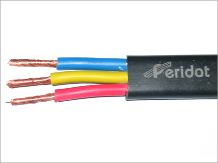 3 कोर फ्लैट सबमर्सिबल केबल्स