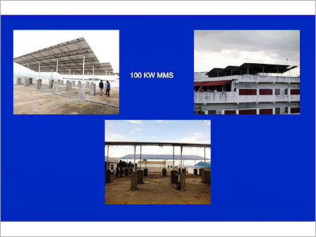 100 KW सोलर ग्रिड सिस्टम