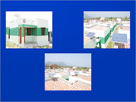 100 W सौर ग्रिड प्रणाली