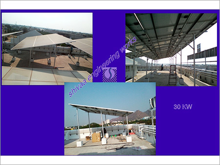 30 KW सौर संरचना