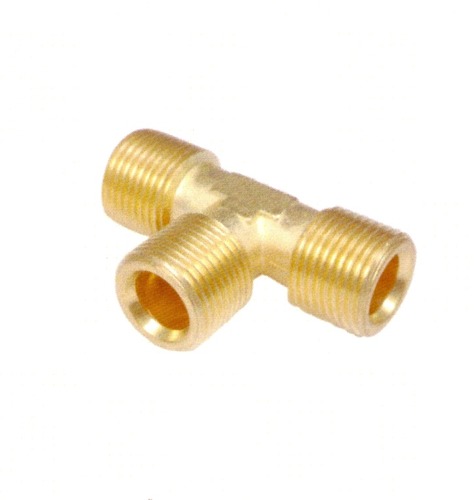 पीतल टी कनेक्टर