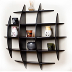 लकड़ी की शेल्फ