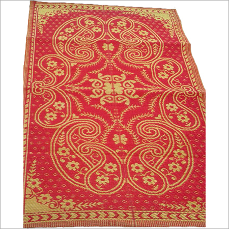 6X9 Pp Colorful Mats - Color: Red