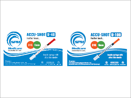 Insulin Syringe Multi Pack - 10 Pcs. Per Pouch, 2000 Pcs. Total | Single Use, Not Recyclable