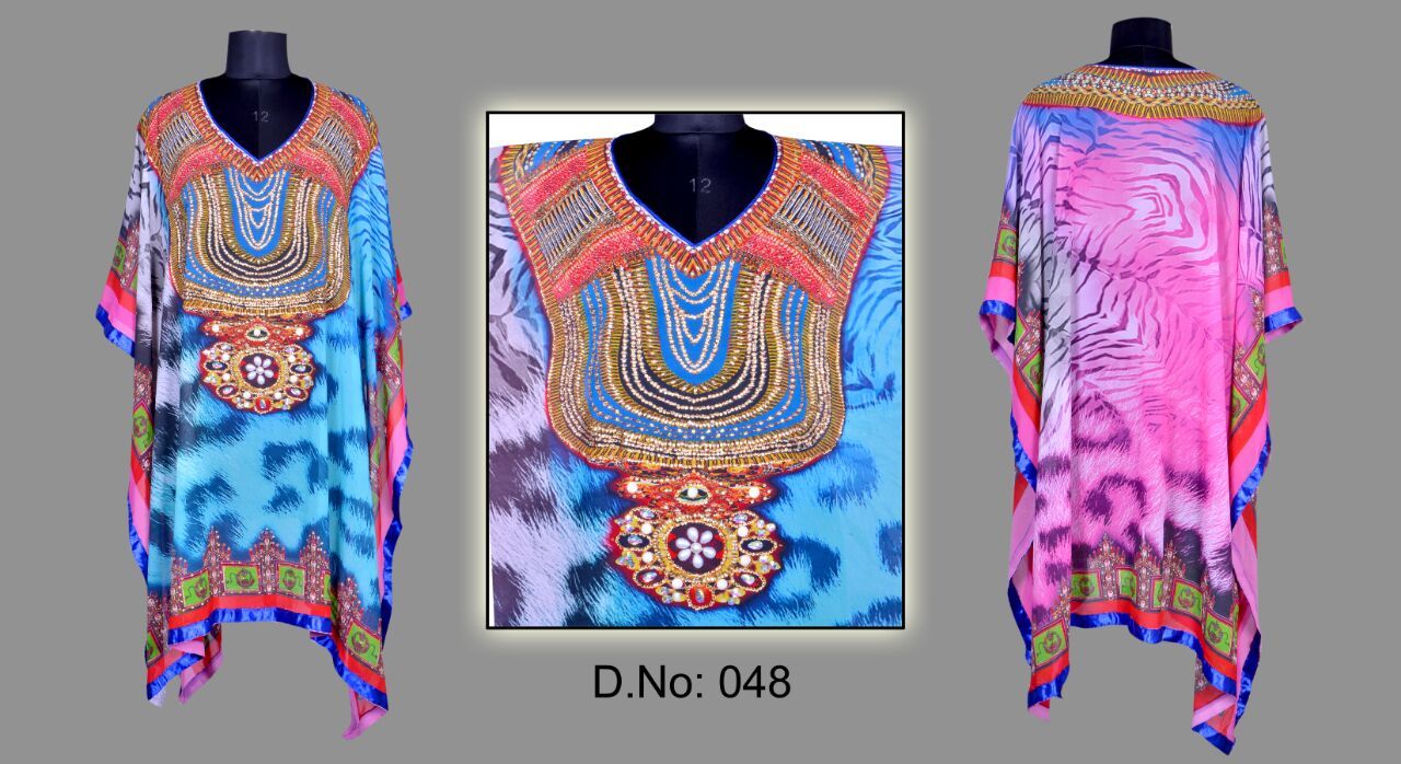 Georgette Digital Print Kaftan