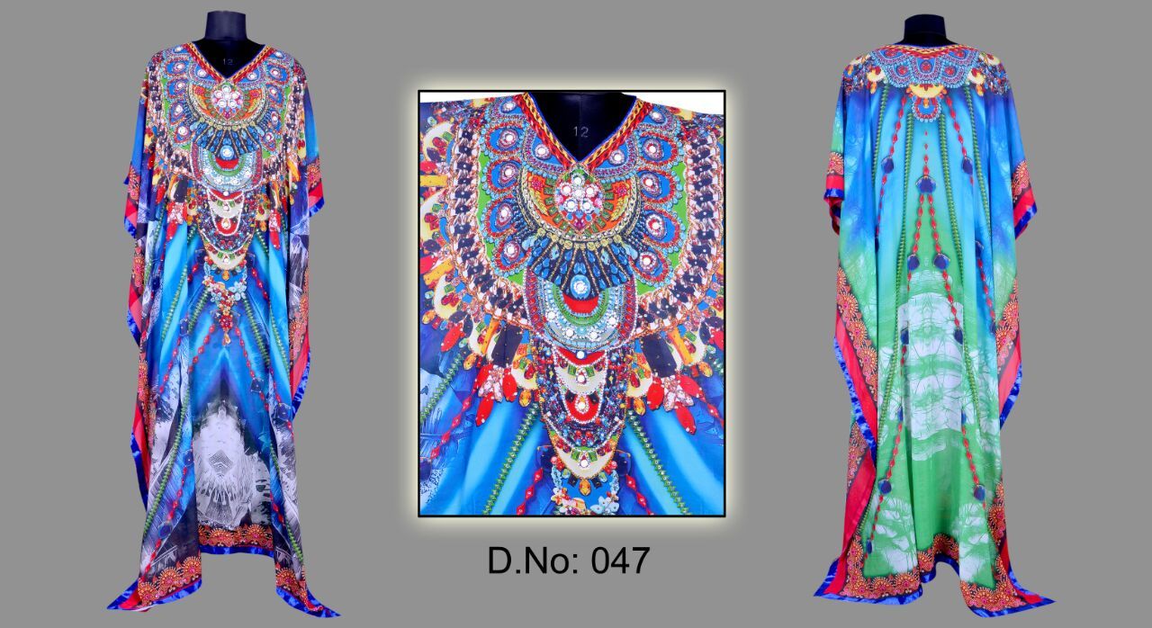 Georgette Digital Print Kaftan