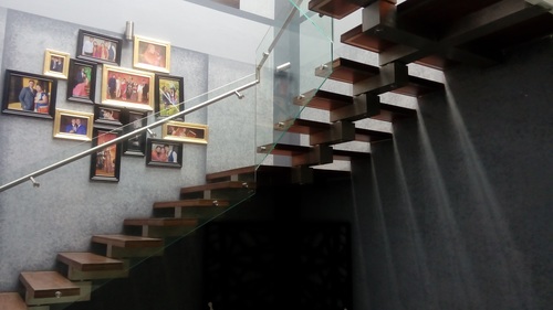 Color Steel Ss Staircase Glass Railing-01