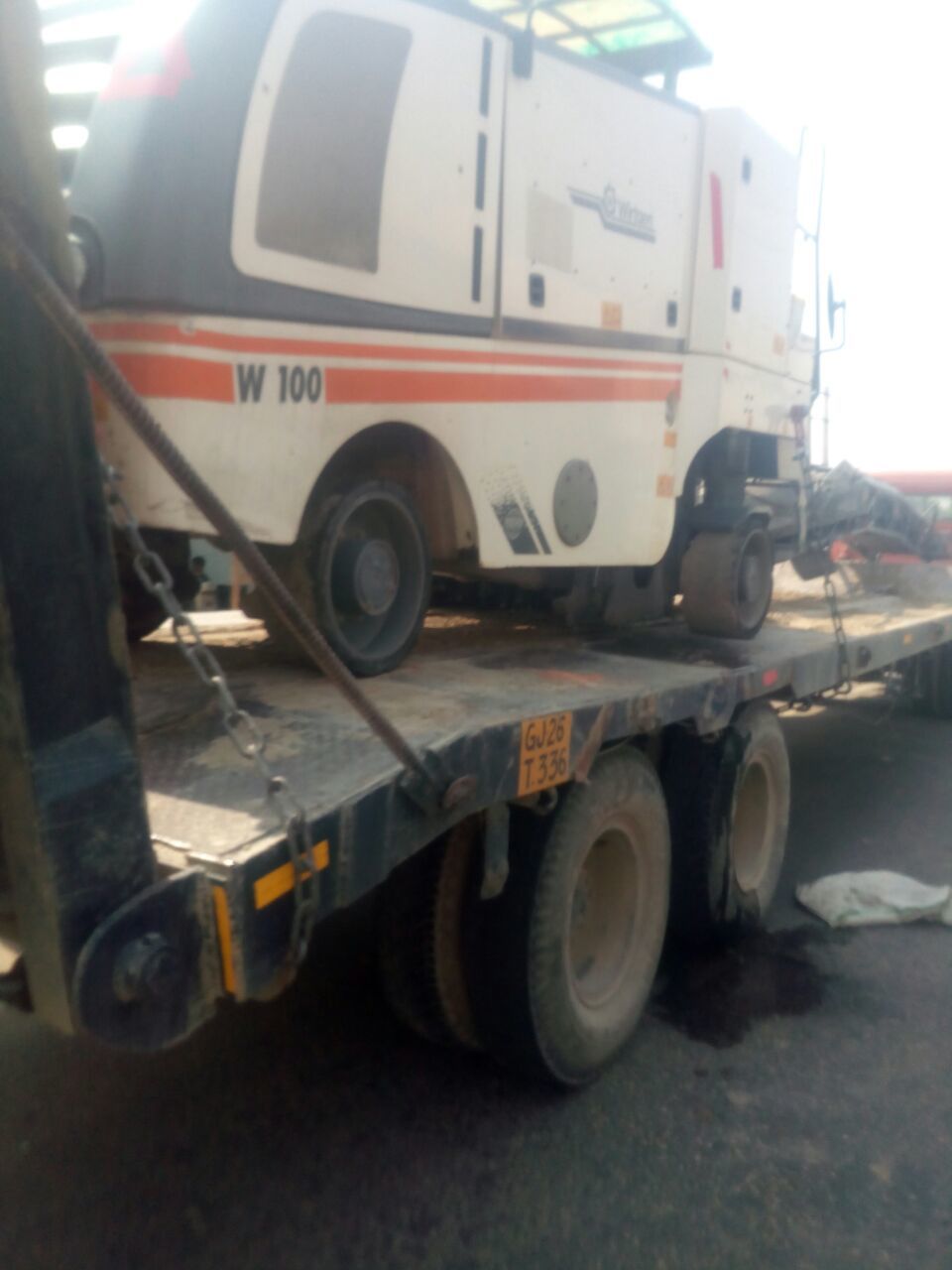 W 100 Road Milling Machine Rental Services