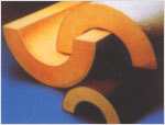 Pipe Section - Polyurethane Material, Various Dimensions, Orange Color | Excellent Ventilation, Weather Resistance, No Tear-Off or Wear-Off