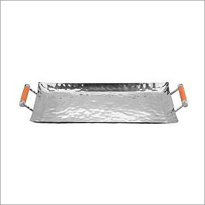 Vintage Stainless Steel Tray