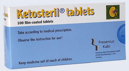 KETOSTERIL 600 TABLETS - 600mg Dietary Supplement | Supports Kidney Health, Delays Dialysis, Safe for Chronic Kidney Disease, Nutrition Therapy for Cancer Patients