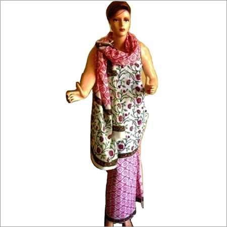 Multicolor Block Printed Cotton Suits
