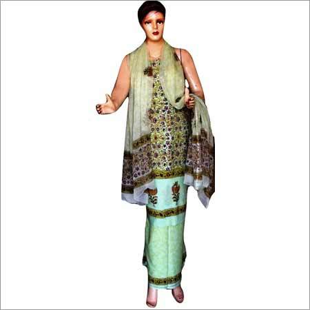 Multicolor Block Printed Cotton Suits