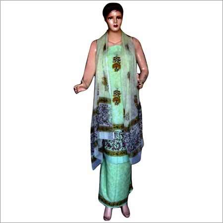 Multicolor Block Printed Cotton Suits
