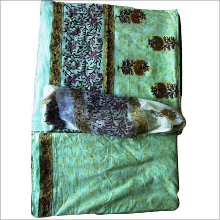 Multicolor Block Printed Cotton Suits