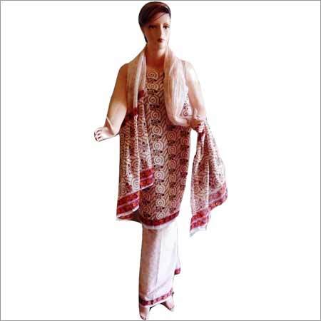 Multicolor Block Printed Cotton Suits