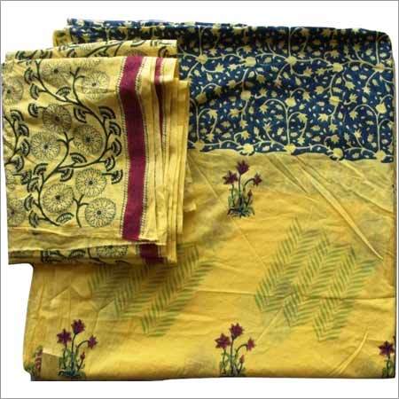 Block Printed Cotton Suits - Customized Sizes For All Body Types, Washable Ethnic Wear In Vibrant Yellow