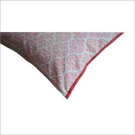 Linen Cushion Covers - 100% Cotton, Square Shape, White Color | Enchanting Prints, Soft Touch, Beautifully Designed For Home And Hotel Decor