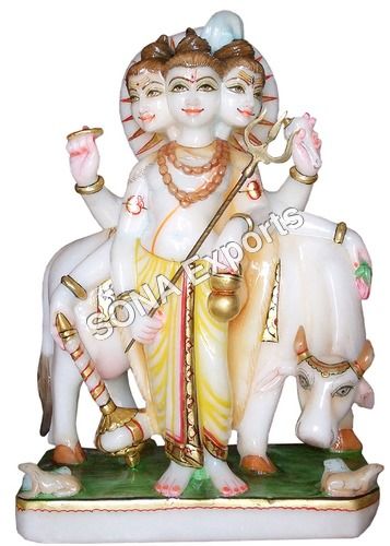 Marble Dattatraya Statue