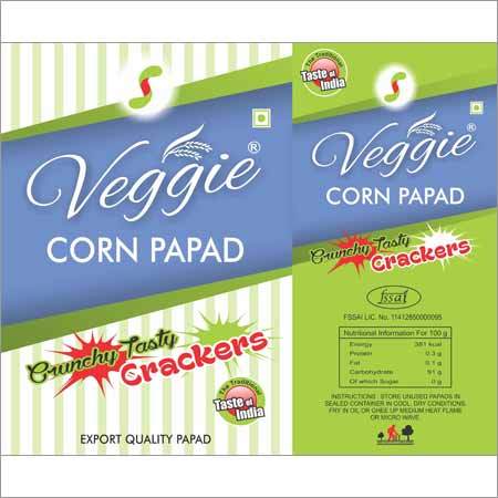 Red Chilli Corn Papad