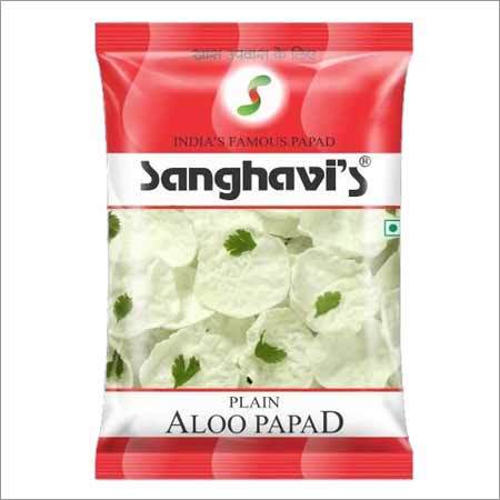 आलू का पापड़ साधारण