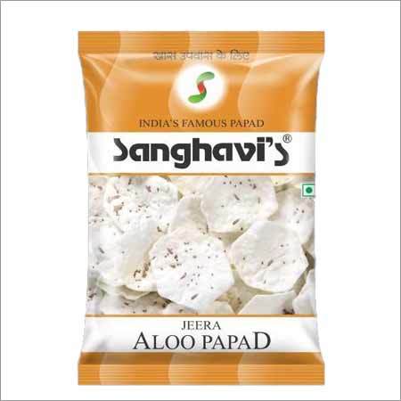 आलू पापड़ जीरा