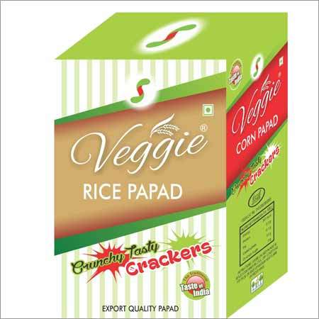 Rice Papad Red Chilli With Garlic Shelf Life: 3 Months