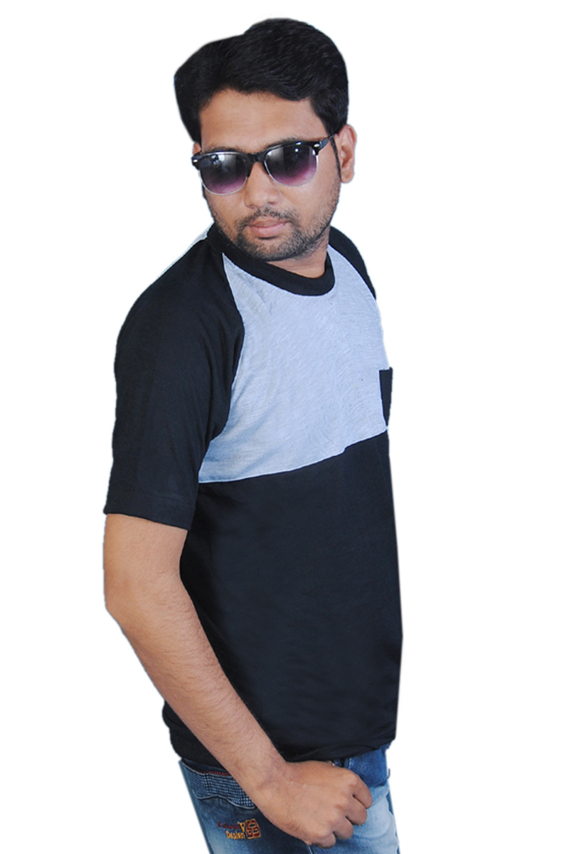 Black & More Round Neck T-shirts