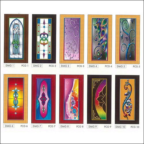 Premium Coated Doors Glass Art