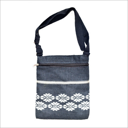 कस्टमाइज्ड जूट स्लिंग बैग्स