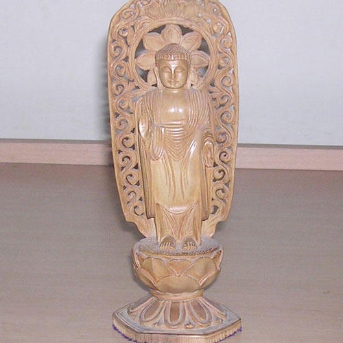 Brown Sandalwood Figure