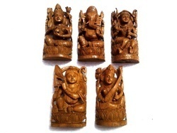 Brown Sandalwood Statue