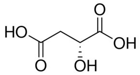 डी-मैलिक एसिड C4h6o5