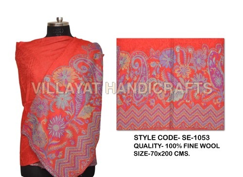 प्रिंटेड पश्मीना स्कार्फ