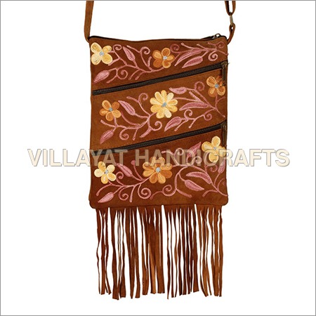 Suede Leather Side Bag